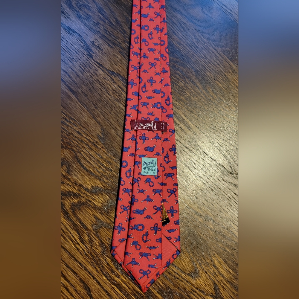 HERMES Tie - Picture 7 of 8